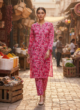 2 Pcs Ladies Suit  Des  125